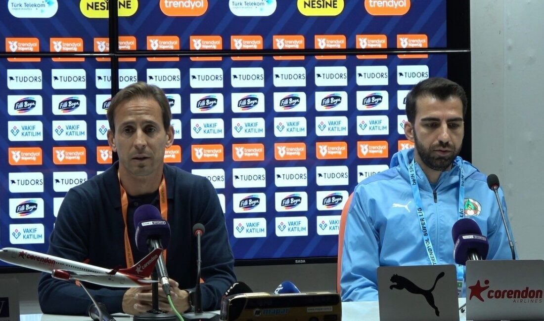 Corendon Alanyaspor'un Teknik Direktörü Joao Pereira, Kasımpaşa mağlubiyetinin ardından yaptığı