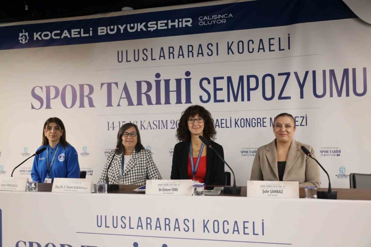 Kocaeli Spor Tarihi Sempozyumu'nun kapanışında, kadın sporcuların karşılaştığı güçlükler vurgulandı.