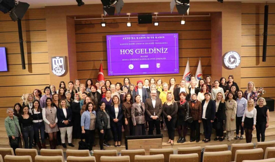 Aydın Ticaret Odası, "Kadının Emeği, Aydın’ın Geleceği" programı çerçevesinde kadın