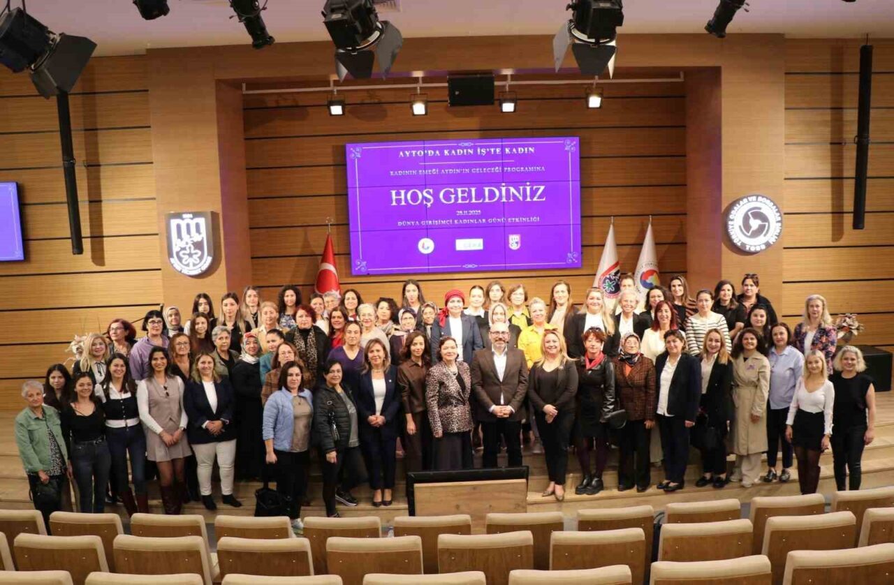 Aydın Ticaret Odası, "Kadının Emeği, Aydın’ın Geleceği" programı çerçevesinde kadın