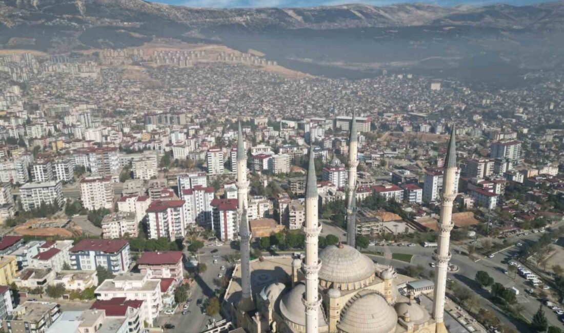 Kahramanmaraş'ın nüfusu, 2023 verilerine göre 1 milyon 134 bin 105'e