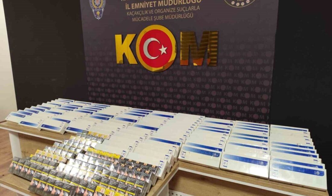 Kahramanmaraş'ta gerçekleştirilen operasyonlarda, 35 kilogram kaçak nargile tütünü ve 1.360