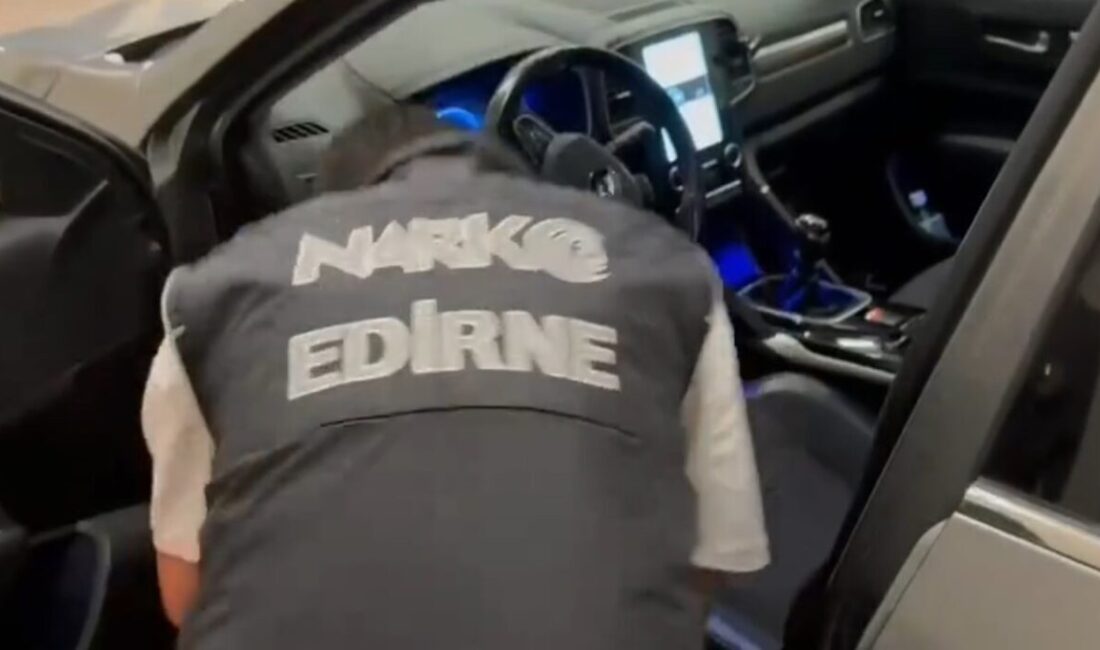 Edirne'deki Kapıkule Sınır Kapısı'nda düzenlenen operasyonda, yabancı uyruklu bir kişinin