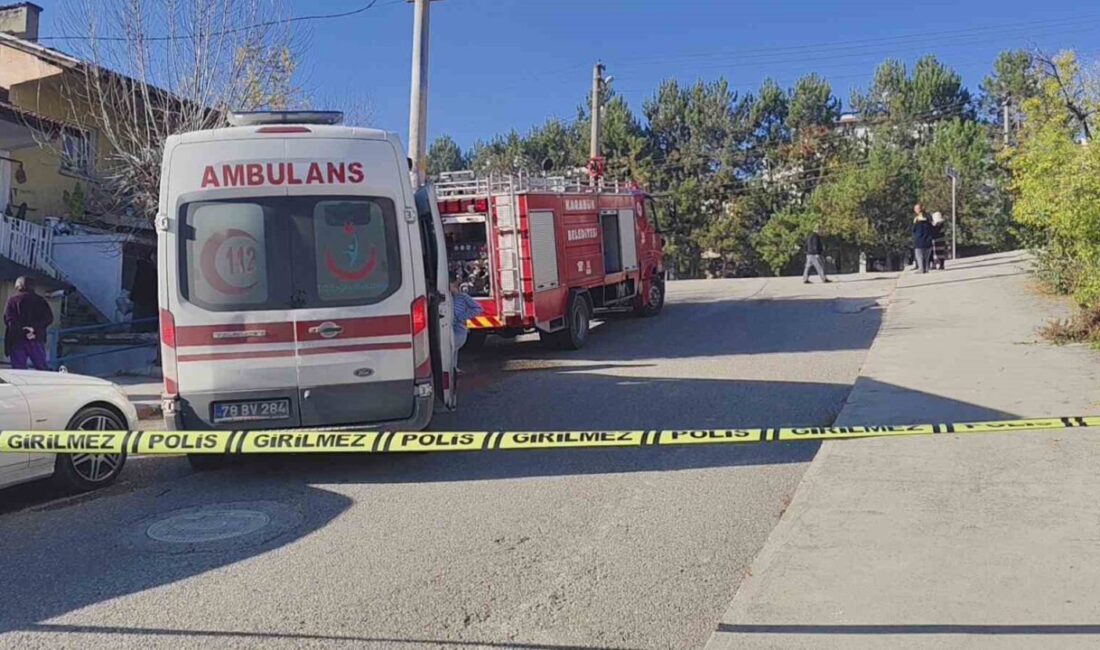 Karabük’te İki Katlı Evde Çıkan Yangında Bir Kişi Hastaneye Sevk Edildi Karabük’te 5000 Evler 75. Yıl Mahallesi'nde bir evin giriş katında