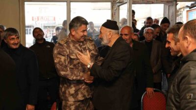 Erzurum İl Emniyet Müdürü Onur Karaburun, Pasinler İlçesi'nde düzenlenen 'Huzur