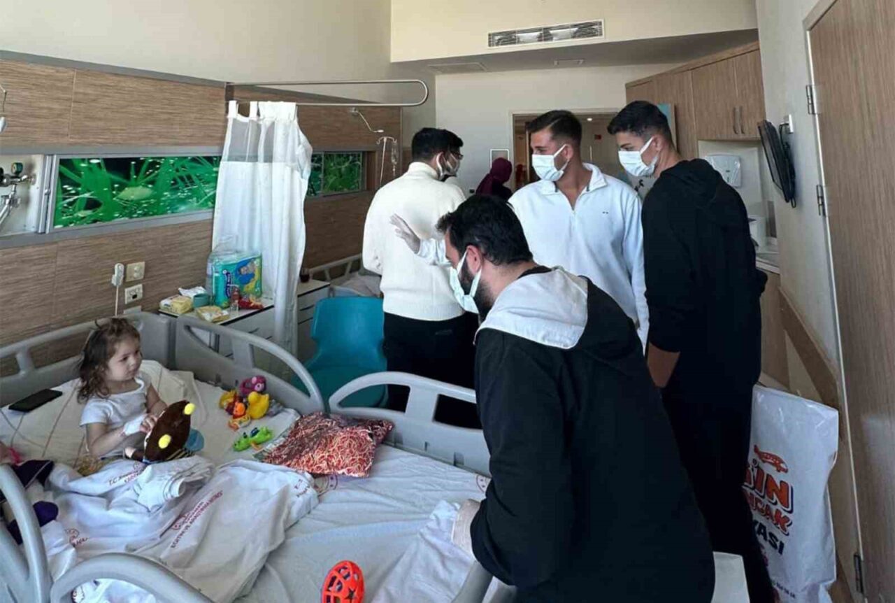 Karaman Piri Reis Erkek Yurdu’nun gönüllü öğrencileri, 2-8 Kasım Lösemili