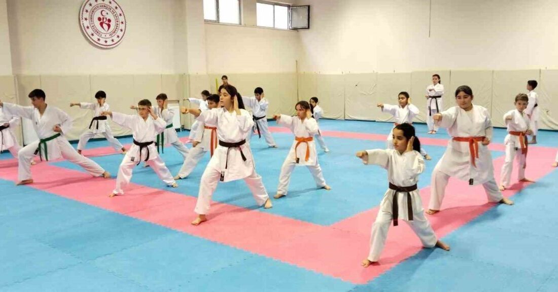 Eskişehir’deki Karate Kış Okulu 3. Grup çalışmaları, Yenikent Şehit Anıl