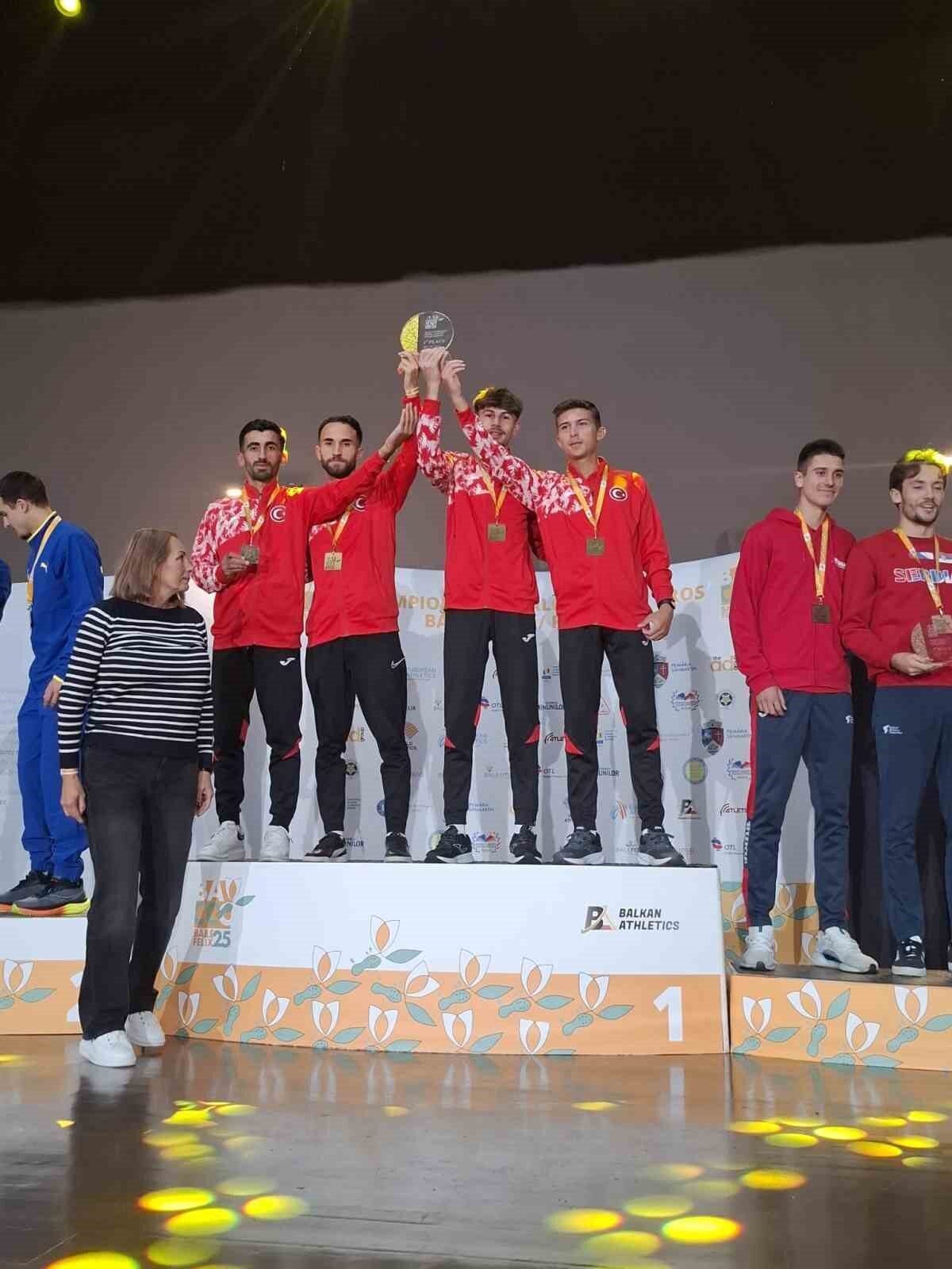 Romanya'nın Oradea şehrinde düzenlenen Balkan Kros Şampiyonası'nda milli atlet Utku