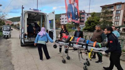 Kastamonu'nun Cide ilçesinde kask takmayan motosiklet sürücüsü Beytullah A., yaptığı