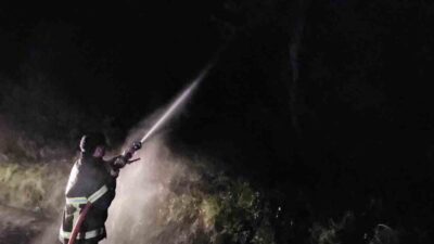 Kastamonu'nun Cide ilçesindeki Sofular Mahallesi'nde ormanlık alanda çıkan yangın, itfaiye