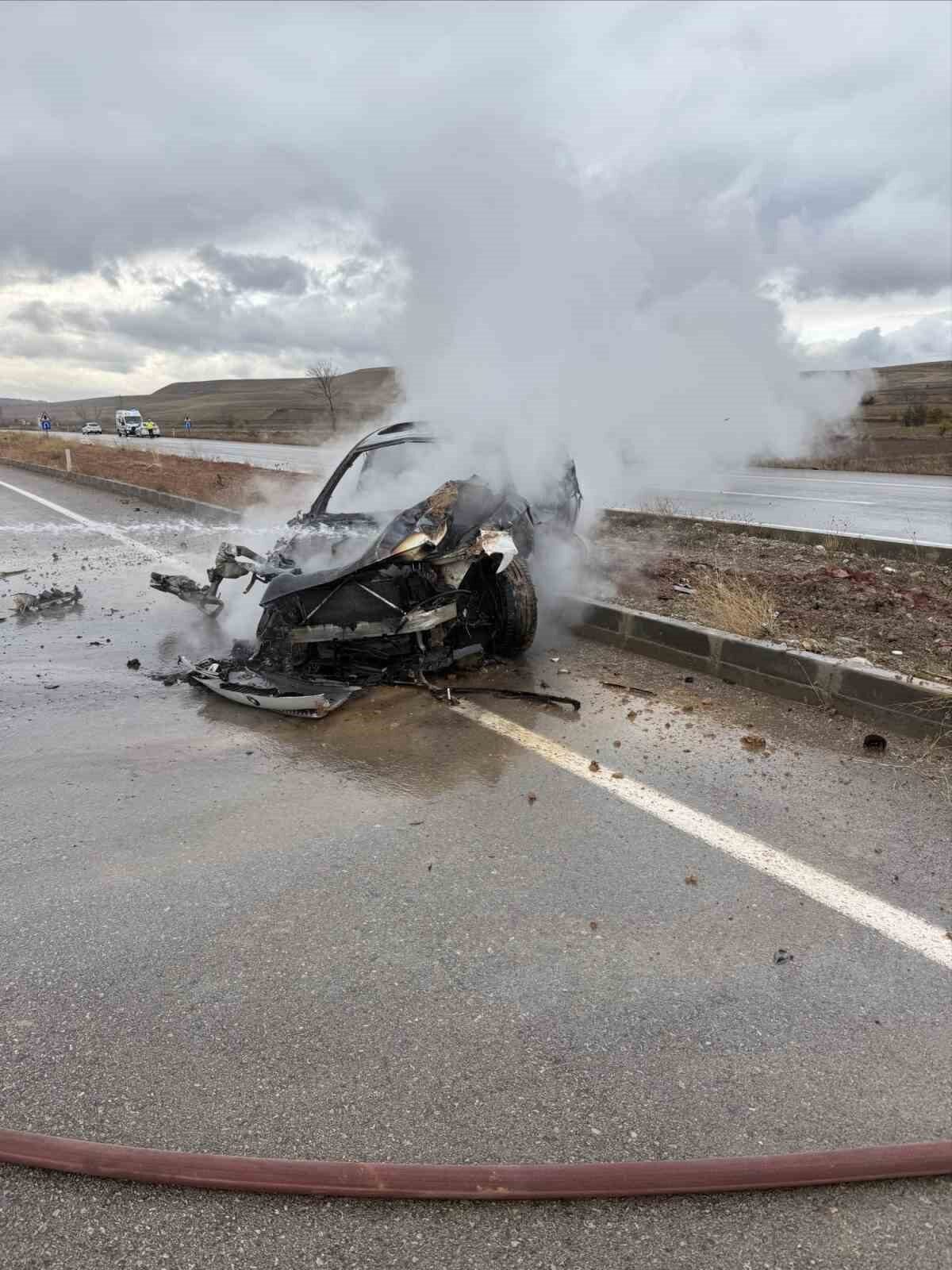 Tokat’ta A.M. (26), koçaş köyü yakınlarında etkili yağmur nedeniyle kayganlaşan