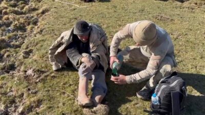 Erzurum'un Yakutiye ilçesinde kaybolan 70 yaşındaki çoban A.K. ve 180