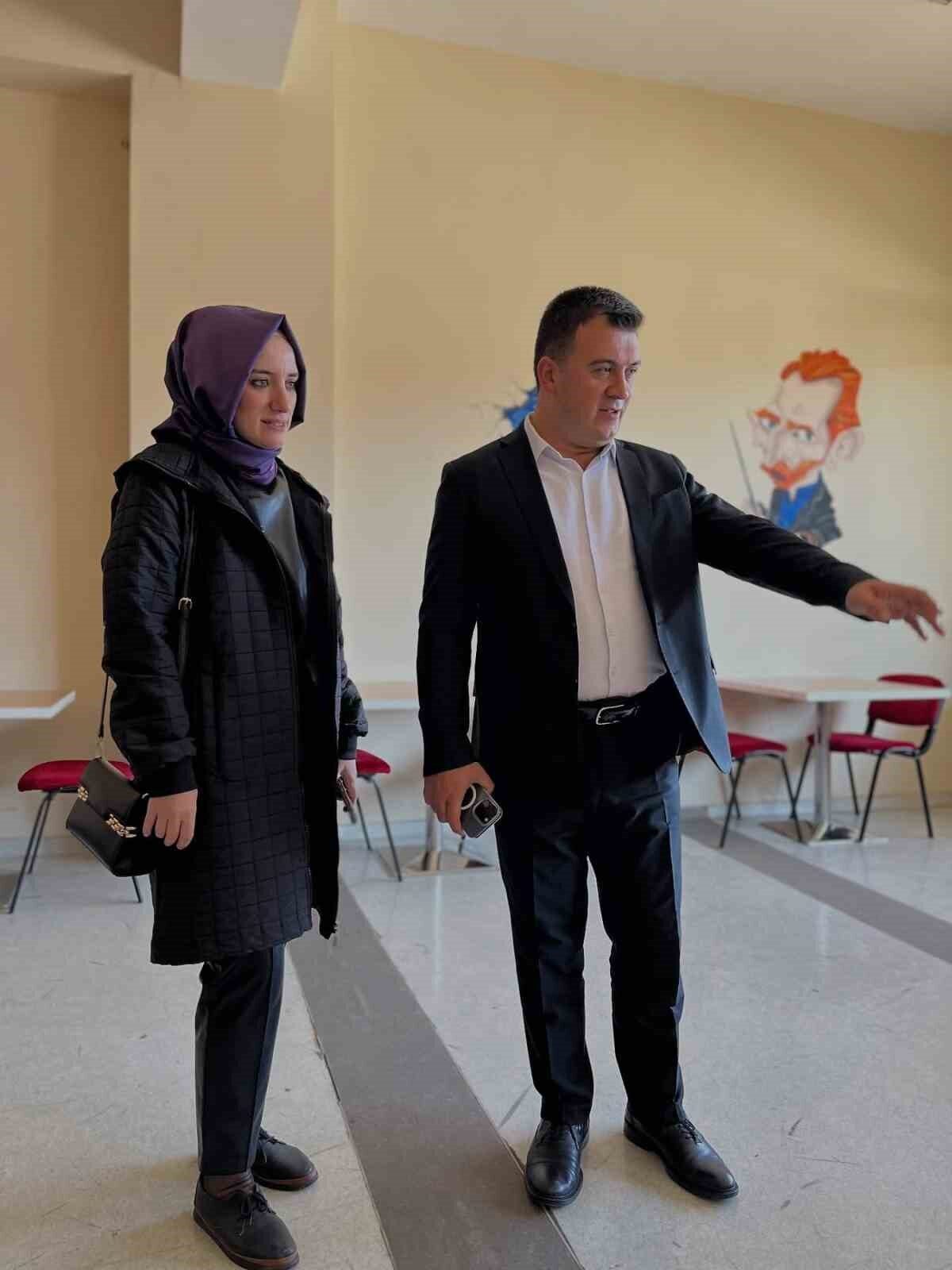 Ağrı'nın Patnos Kaymakamı Burak Dertlioğlu ve eşi Merve Kazez Dertlioğlu,