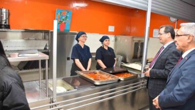 Manisa'nın Salihli Kaymakamı Ali Gündoğan, Merkez Anadolu Lisesi Pansiyonu'nu ziyaret