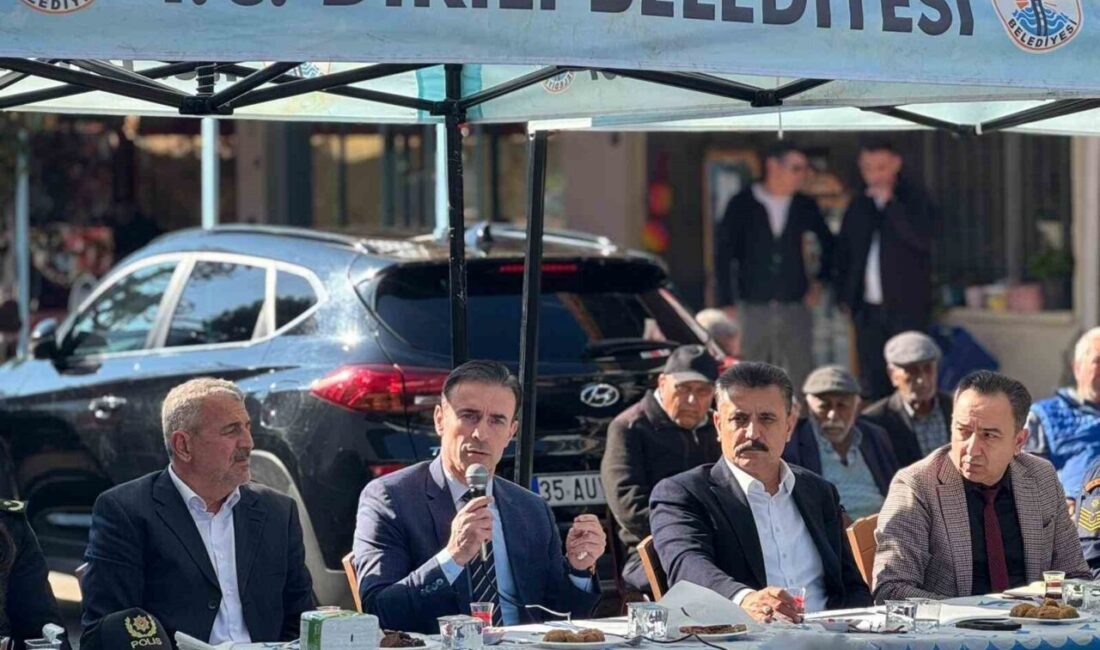 Dikili Kaymakamı Cevat Gün ve Belediye Başkanı Adil Kırgöz, 16.