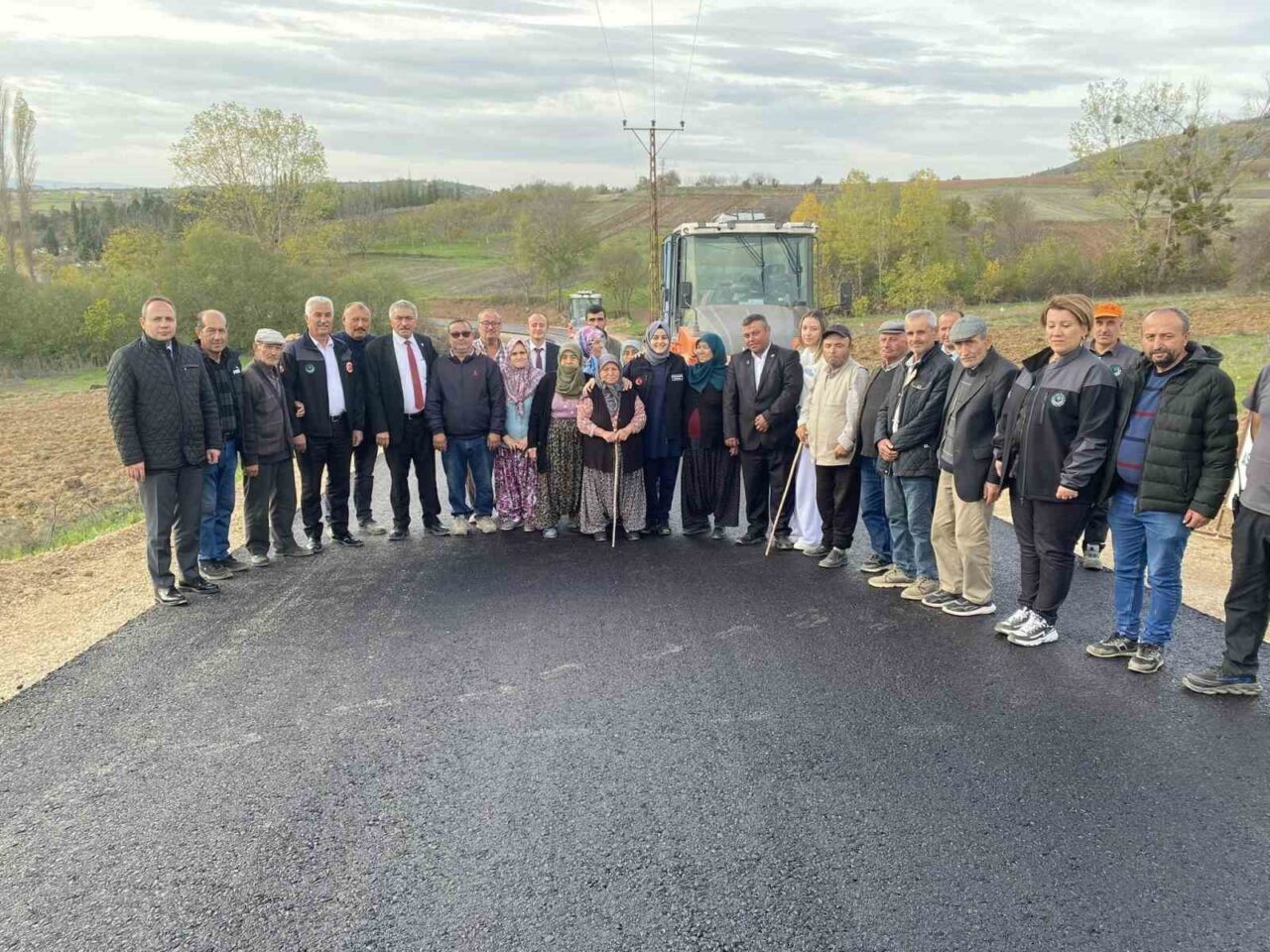 Gölpazarı Kaymakamı Feyza Nur Kılıç, Küçüksusuz ve Büyüksusuz köyleri arasındaki