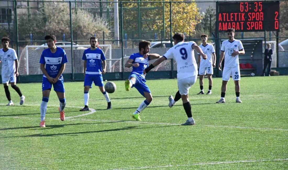 Kayseri Atletikspor, Amaratspor’u 4-0 Yenerek Liderliğe Yükseldi Kayseri Atletikspor, Süper Amatör Küme'de Amaratspor'u 4-0'lık skorla geçerek 10.