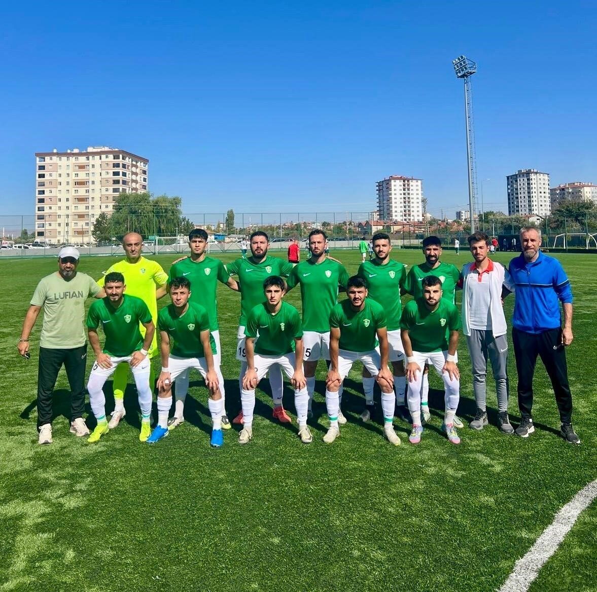 Kayseri Şekerspor, Süper Amatör Küme’de Döğergücü FK'yi 6-0 mağlup ederek