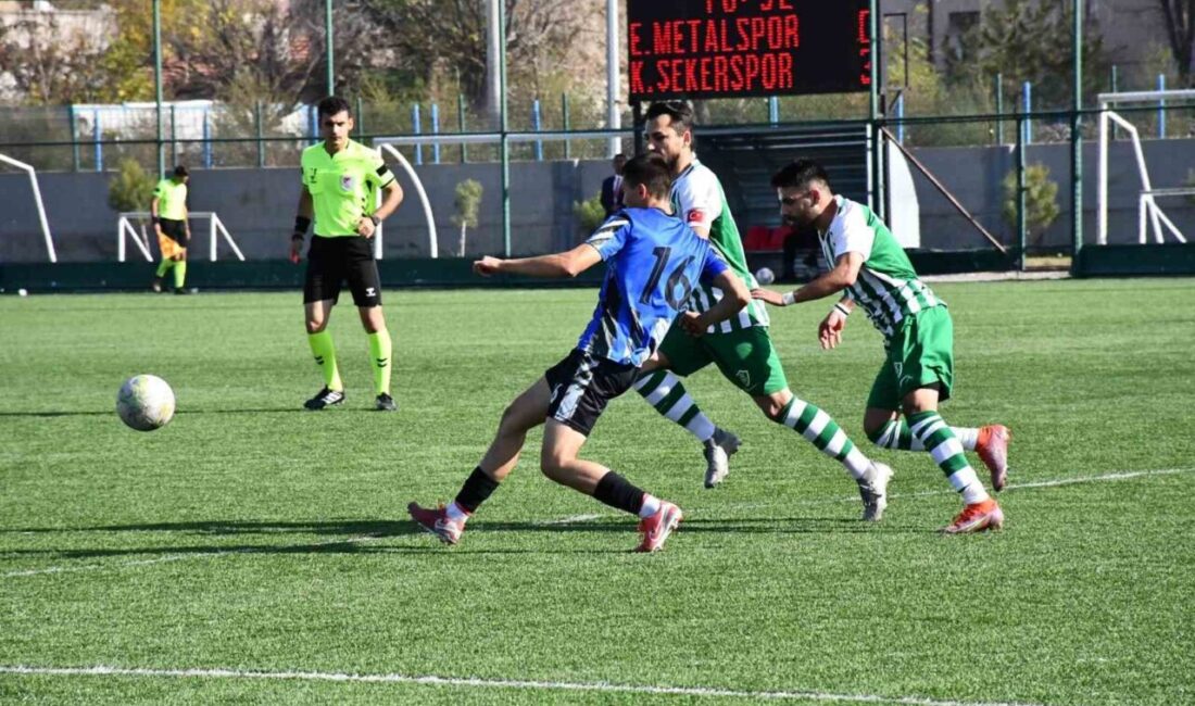 Kayseri Şeker Mustafa Kılıç Süper Amatör Küme'de 10. hafta geride