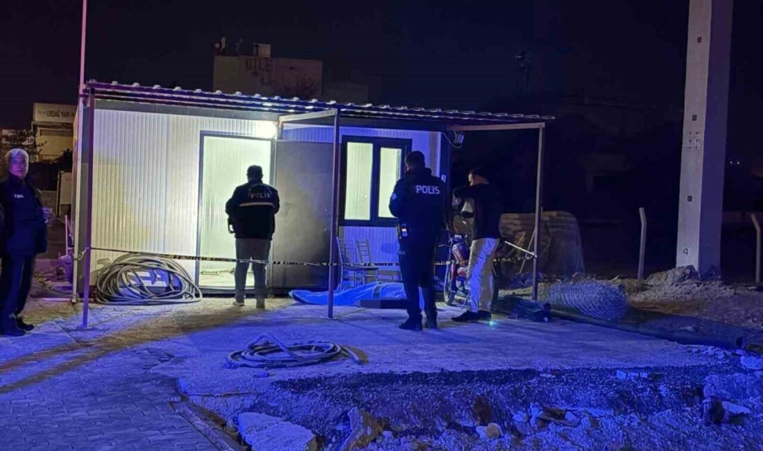 Kayseri'nin Kocasinan ilçesinde, 60 yaşındaki M.E. bir inşaatın bekçi kulübesi