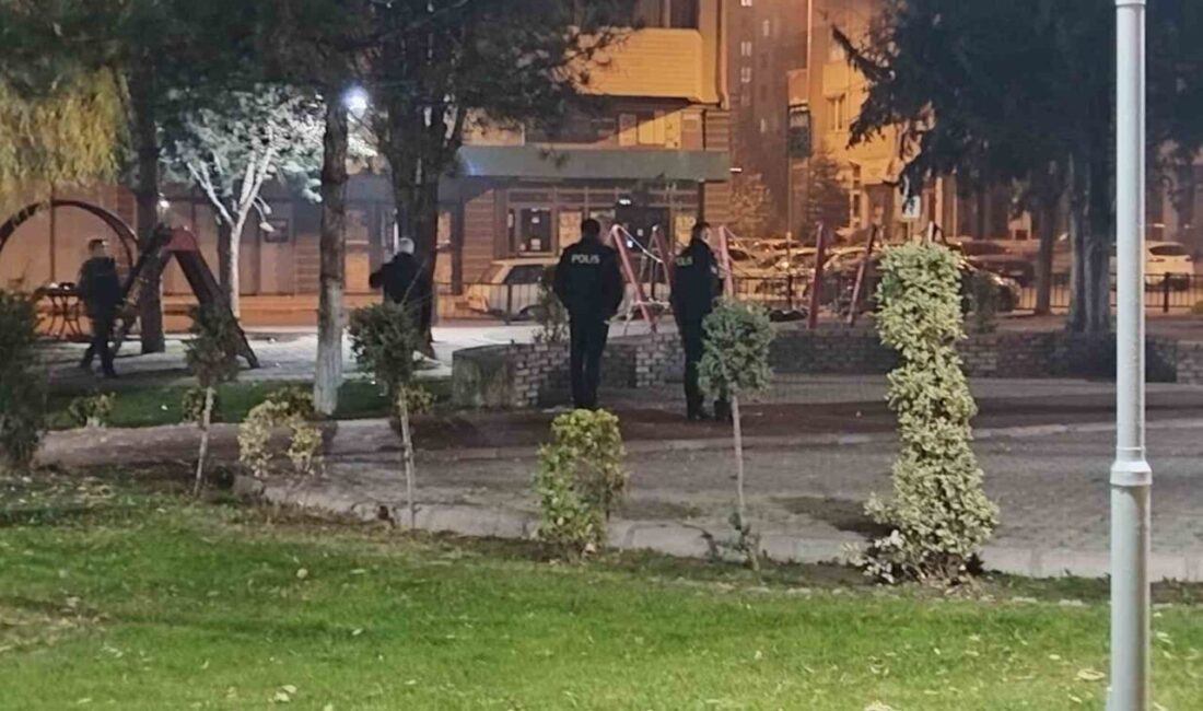 Kayseri'nin Kocasinan ilçesindeki Erciyesevler Mahallesi'nde bir parkta bulunan şüpheli çanta,