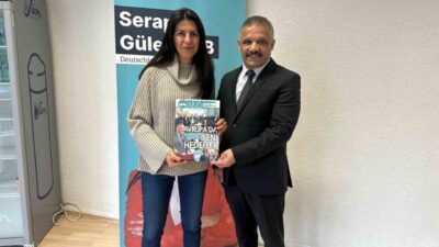 Ali Hızar, AKİB Başkanı olarak Kayseri meslek lisesi öğrencilerinin Almanya'da