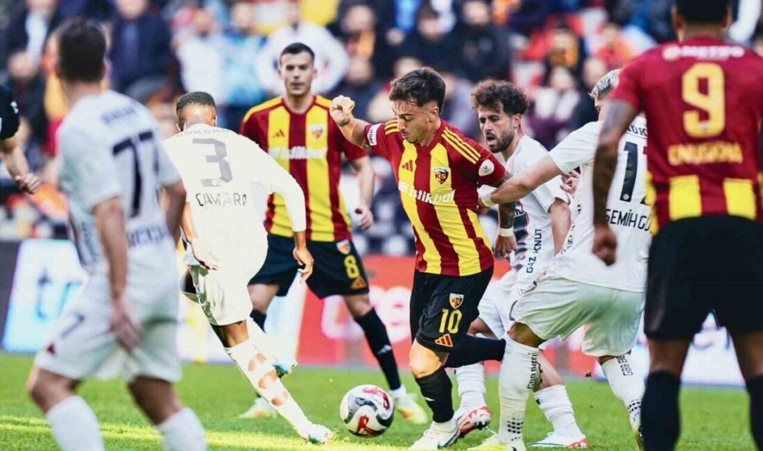 Kayserispor, Süper Lig'de 13. haftayı 9 puanla 17. sırada tamamladı.