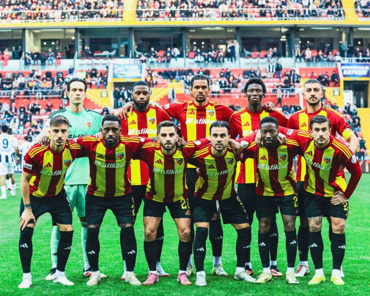Süper Lig 11. haftasında Kayserispor, 118 bin 382 metre koşarak