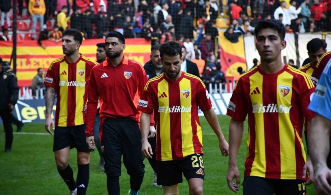 Kayserispor, Süper Lig'de Gaziantep FK'ya 3-0 yenilerek bu sezonki 6.