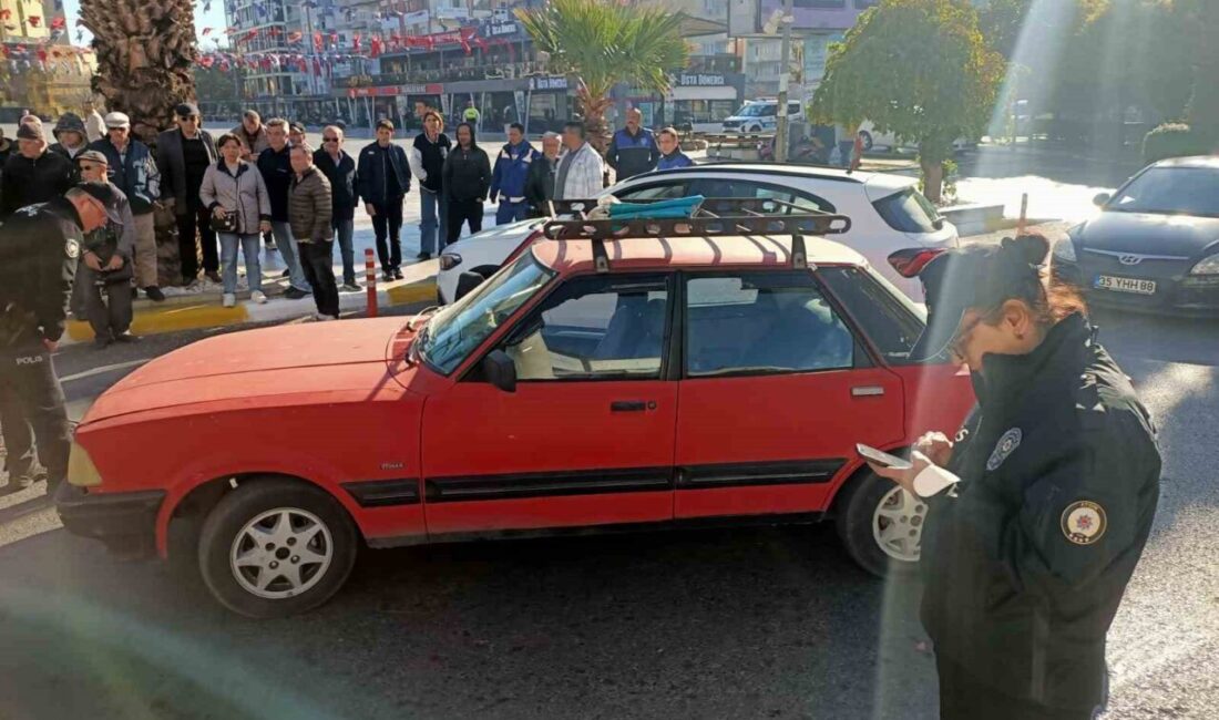 Aydın’da Trafik Kazası Geçiren Yaşlı Adam Hastaneye Sevk Edildi Aydın'ın Efeler ilçesinde, Şeref A. (72) yönetimindeki otomobil, Evren E.
