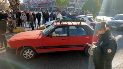 Aydın'ın Efeler ilçesinde, Şeref A. (72) yönetimindeki otomobil, Evren E.