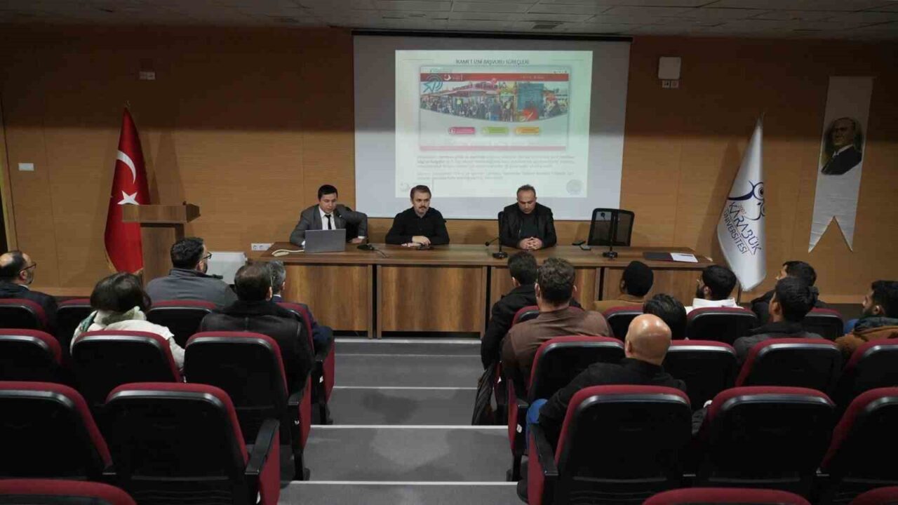 Karabük Üniversitesi Uluslararası Öğrenci Koordinatörlüğü ile İl Göç İdaresi, uluslararası