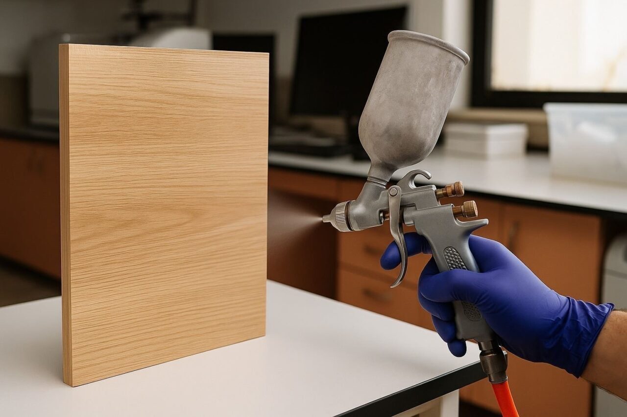 Karabük Üniversitesi'nde geliştirilen nanoteknolojik kaplama, laminat parkelerdeki zararlı bileşenleri azaltarak