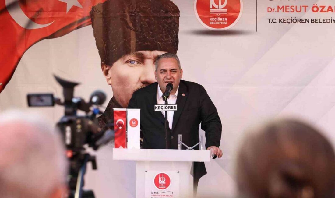 Yeşiltepe Mahallesi'nde yeni muhtarlık binası, Keçiören Belediye Başkanı Mesut Özarslan'ın