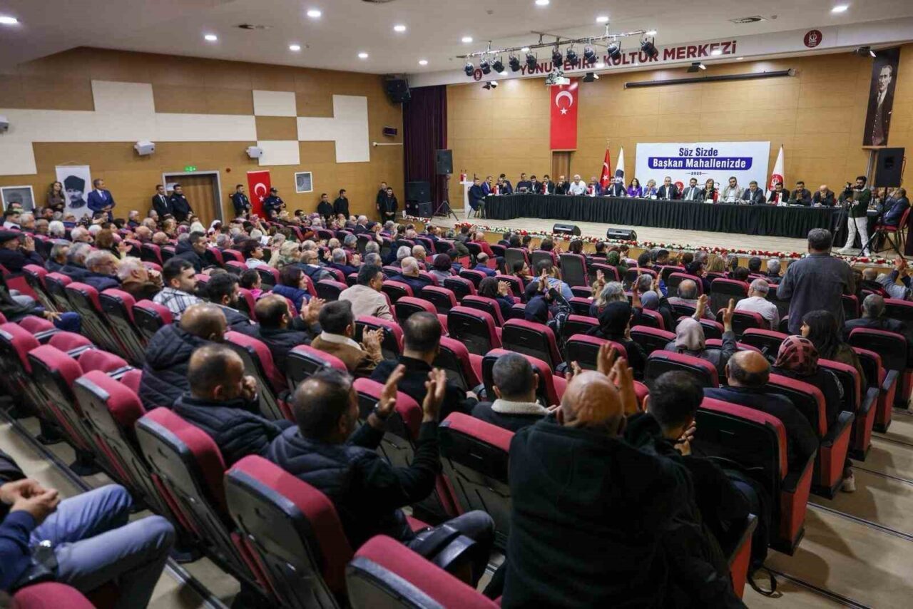 Keçiören Belediyesi, 'Söz Sizde, Başkan Mahallenizde, Çözüm Bizde' buluşmalarını Basınevleri,