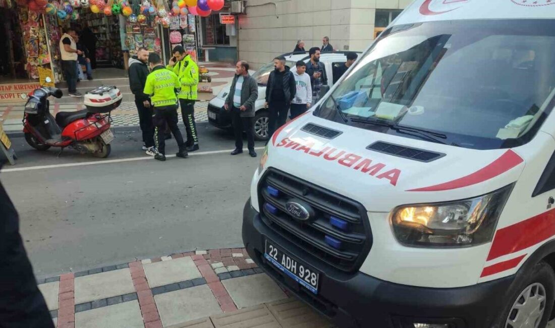 Keşan’da Motosikletin Çarptığı Yaya Hastaneye Kaldırıldı Edirne'nin Keşan ilçesinde, T.Y. isimli motosiklet sürücüsü, yolun karşısına geçmekte