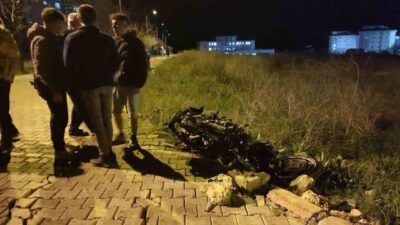 Edirne’nin Keşan ilçesinde meydana gelen trafik kazasında, H.G. (22) idaresindeki