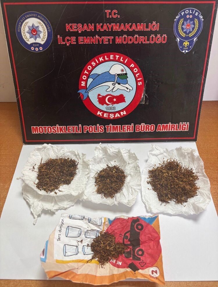 Edirne’nin Keşan ilçesinde düzenlenen denetimlerde, S.M., M.Ç., V.O. ve G.Ç.