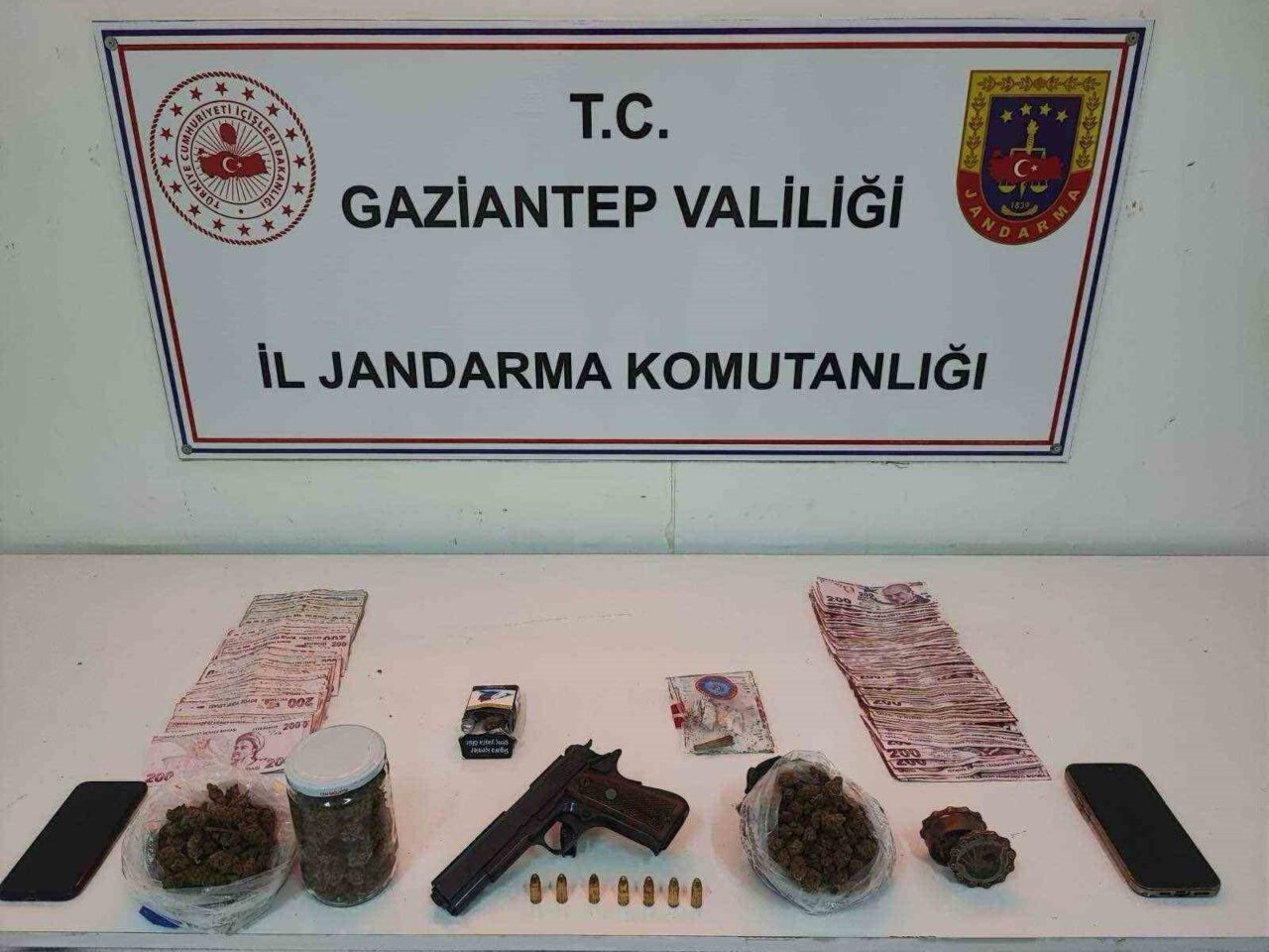 Gaziantep'te, uyuşturucu imalatı ve ticareti suçundan 16 yıl hapis cezası