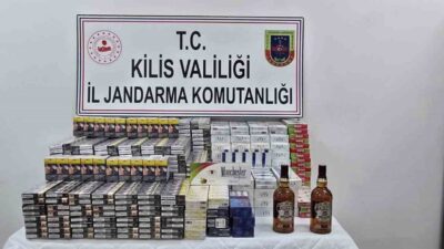 Kilis'te Kocabeyli yol kontrol noktasında H.Y. yönetimindeki araçta yapılan aramada