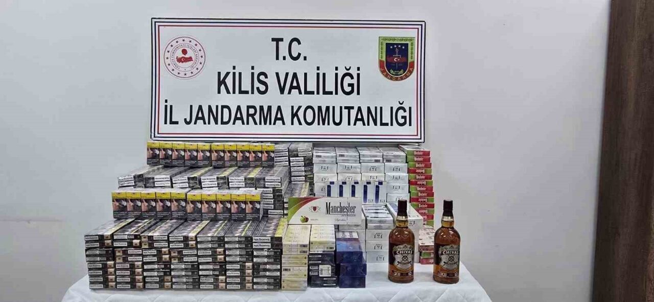 Kilis'te Kocabeyli yol kontrol noktasında H.Y. yönetimindeki araçta yapılan aramada
