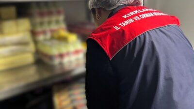 Kırklareli'nde İl Tarım ve Orman Müdürlüğü ekipleri gıda ürünleri satan