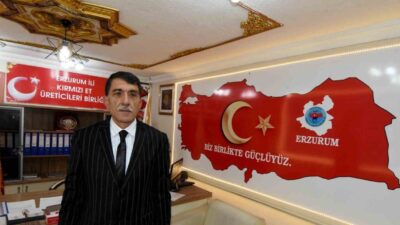 Erzurum Kırmızı Et Üreticiler Birliği Başkanı Abdulkadir Ürüşan, artan girdi