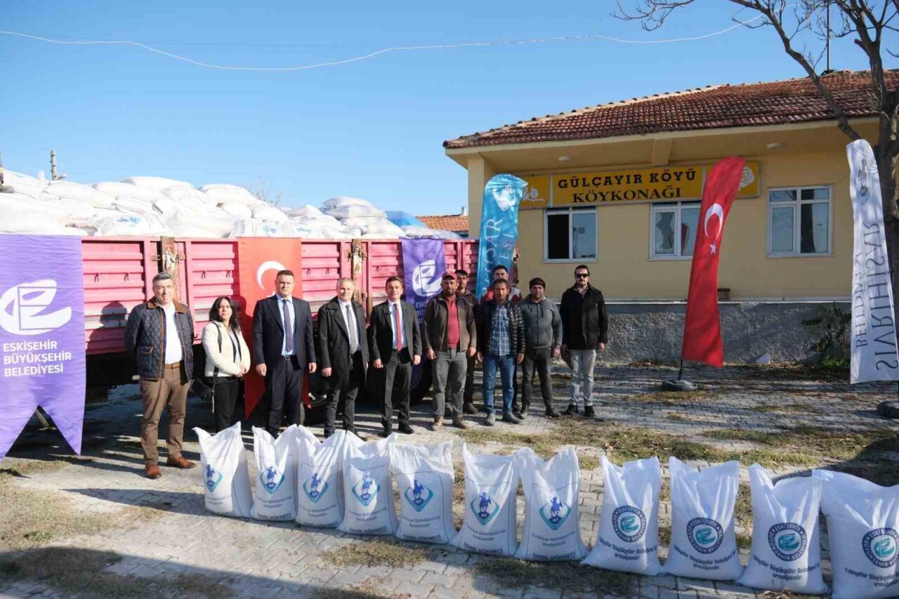 Eskişehir’in Sivrihisar ilçesinde, atıl tarım arazilerine yönelik üretim çalışmaları gerçekleştirilerek,