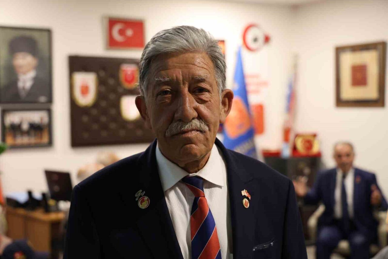Kırşehir'de Türkiye Muharip Gaziler Derneği Başkanı Kemal Parlak, 14 yıldır