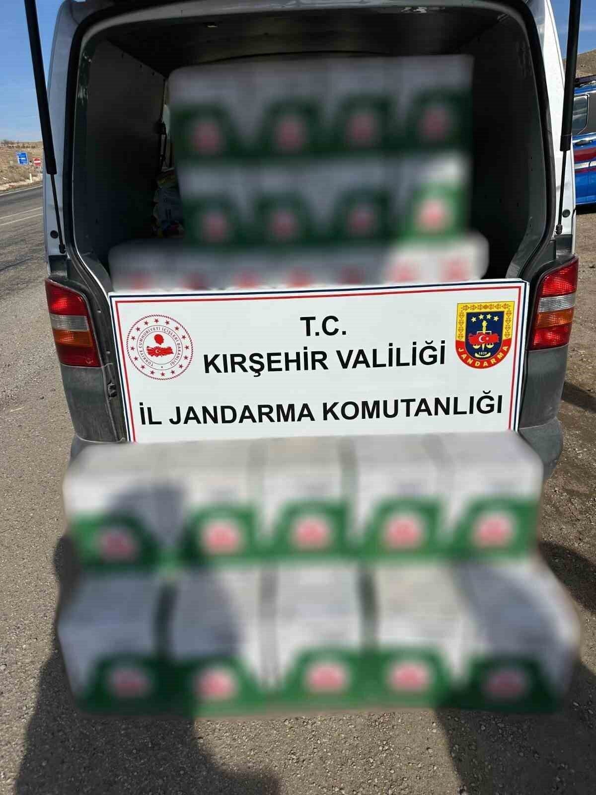 Kırşehir'de Jandarma, gerçekleştirdiği denetimlerde 700 kilo sahte temizlik ürünü ele