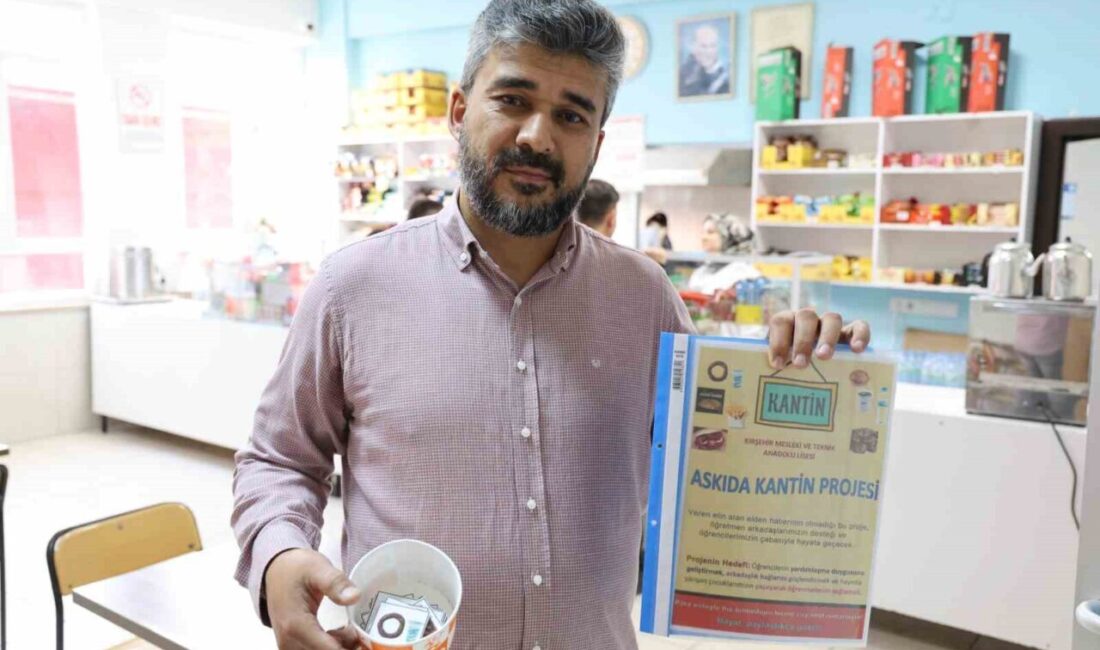 Kırşehir’de Başlatılan ‘Askıda Kantin’ Projesi ile İhtiyaç Sahibi ve Başarılı Öğrencilere Destek Veriliyor Kırşehir'de hayata geçirilen 'Askıda Kantin' projesi, ihtiyaç sahibi ve başarılı