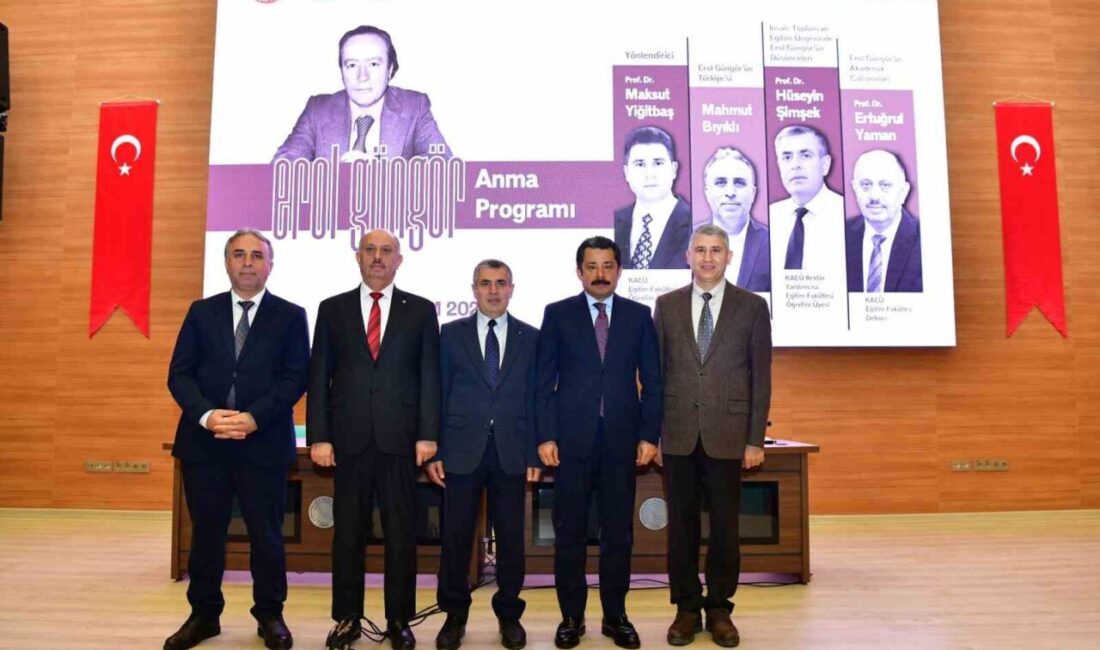 Prof. Dr. Erol Güngör İçin Anma Paneli Düzenlendi Prof. Dr. Erol Güngör anma programı Ahi Evran Kongre ve