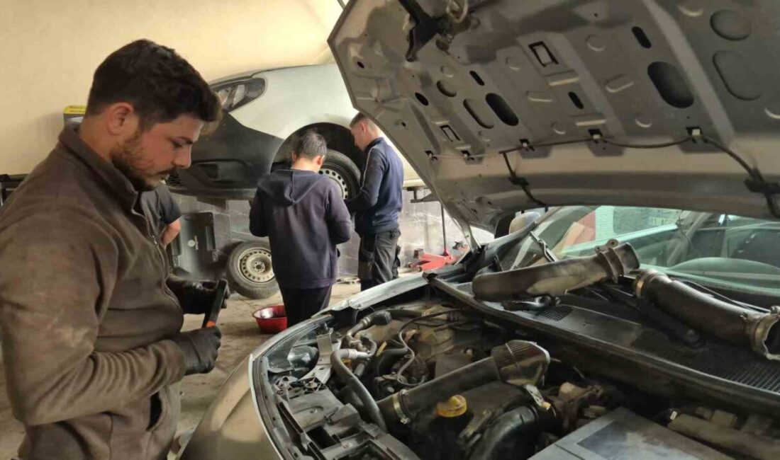 Kış Sezonu Öncesi Araç Bakımında Antifriz Kalitesine Dikkat Edin Düzce'deki oto tamir ustası Bedirhan Köseoğlu, kış bakımında kaliteli antifriz
