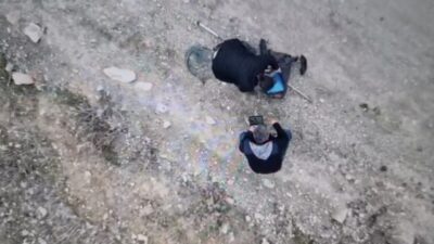 Çorum'un Kargı ilçesinde Kızılırmak Nehri'nde elektrikle balık avlayan kişiler, Kargı